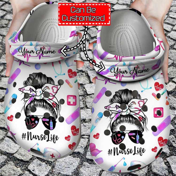 Crocs outfit - cool nurse life personalized crocs shoes - 406 Crocs Outfit