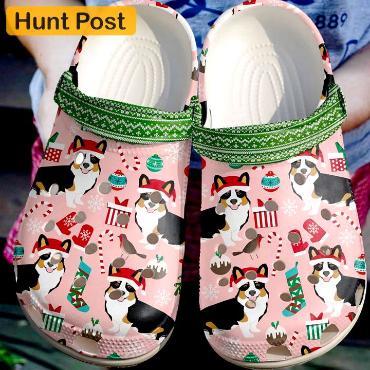 Crocs outfit - corgi merry corgimas christmas pattern crocs crocband clog shoes for men women - 412 Crocs Outfit