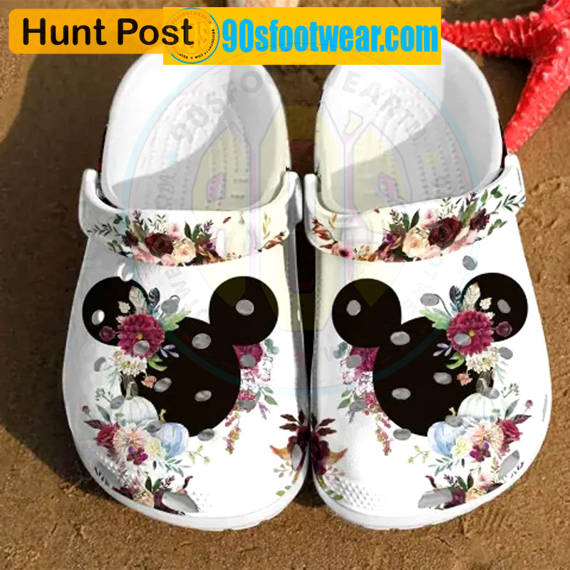Crocs outfit - disney halloween crocs mickey ears floral classic clog - 602 Crocs Outfit