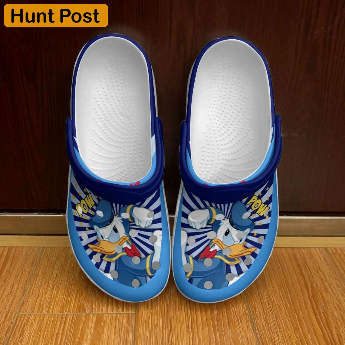 Crocs outfit - donald duck vintage blue yellow disney graphic cartoon unisex crocs clogs crocband shoes - 637 Crocs Outfit