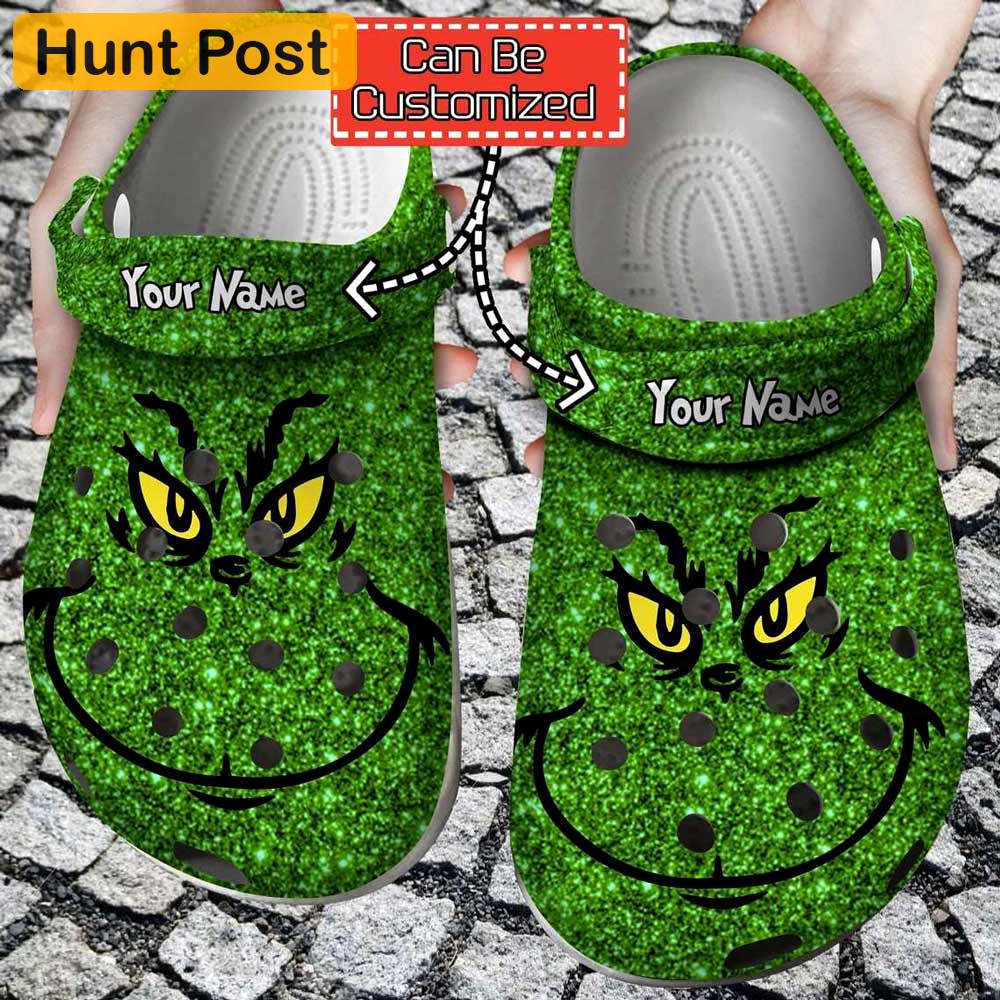 Crocs outfit - grinch christmas light custom name crocs clogs crocband shoes - 793 Crocs Outfit