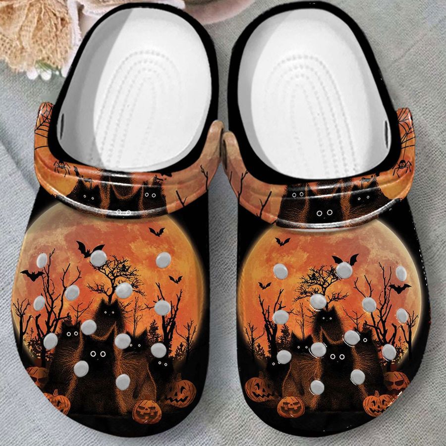 Crocs outfit - halloween black cats purr crocs clogs crocband shoes - 826 Crocs Outfit