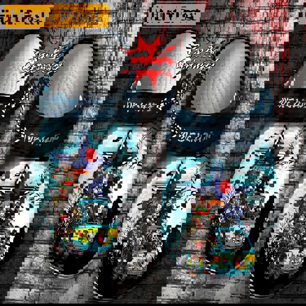 Crocs outfit - halloween crocs personalized dallas cowboys horror friends van with clown retro scary movie villains clogs crocband shoes - 886 Crocs Outfit