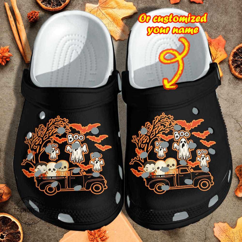 Crocs outfit - halloween crocs personalized driving monsters ghost clogs crocband shoes - 890 Crocs Outfit