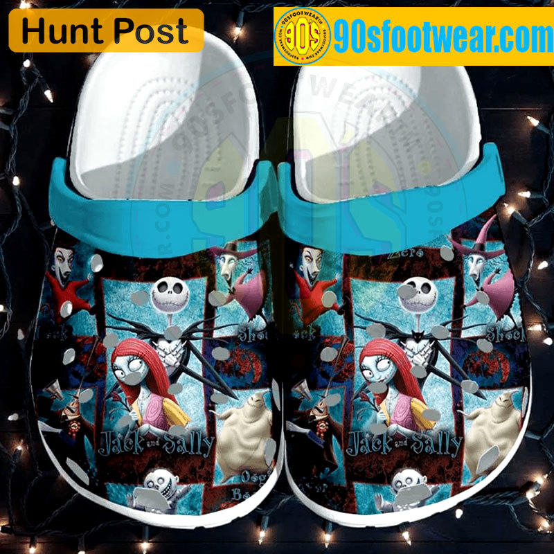 Crocs outfit - halloween crocs sally and jack skellington tnbc pattern classic clogs - 1005 Crocs Outfit