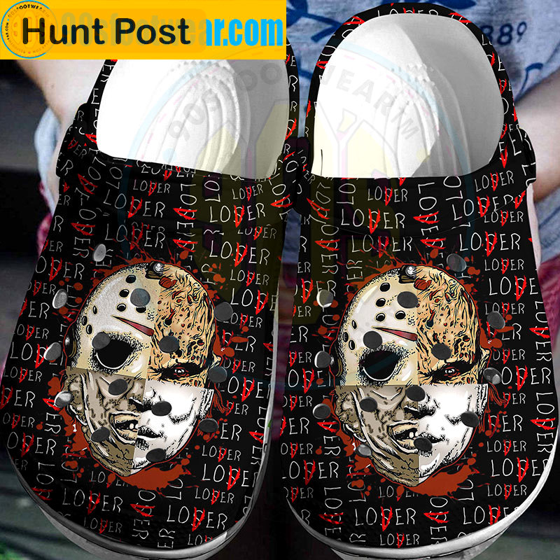 Crocs outfit - halloween movie crocs 4 faces horror movies character classic clogs - 1070 Crocs Outfit