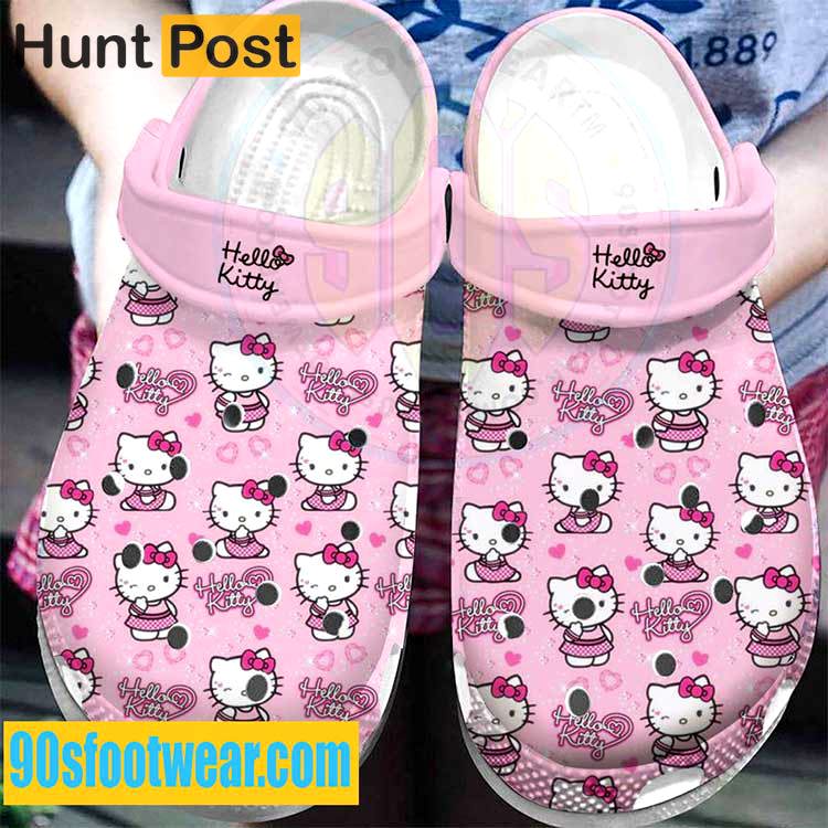 Crocs outfit - hello kitty crocs – hello kitty pattern in pink crocband clog shoes - 1208