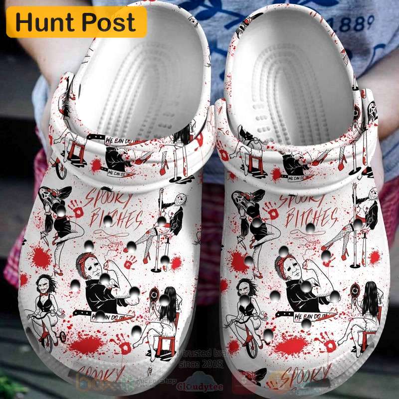 Crocs outfit - horror michael myers in women cosplay crocs crocband clogs shoes - 1260 Crocs Outfit