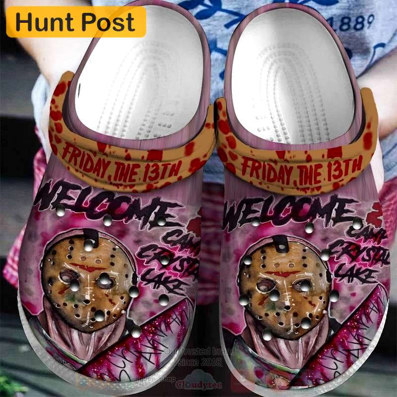 Crocs outfit - jason voorhees friday the 13th welcome camp crystal lake crocs crocband clogs shoes - 1319 Crocs Outfit