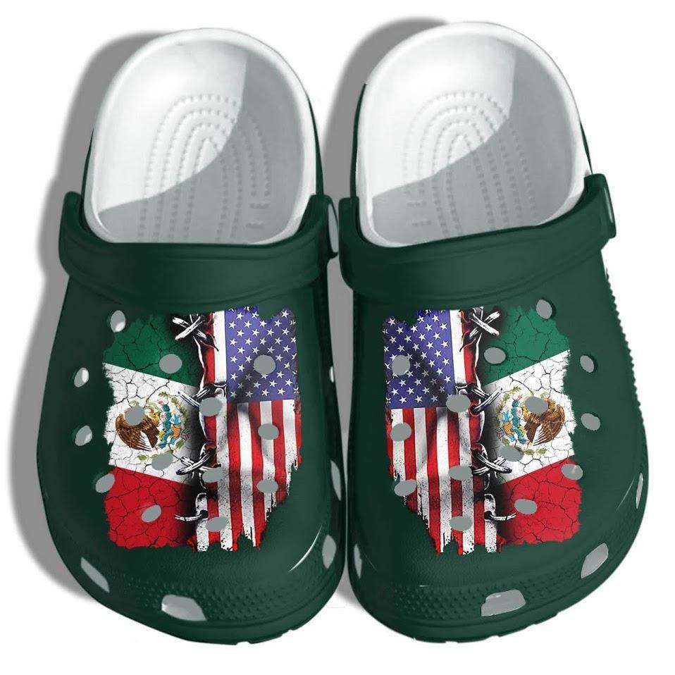 Crocs outfit - mexico america flag crocs crocband clog shoes - 1419 Crocs Outfit