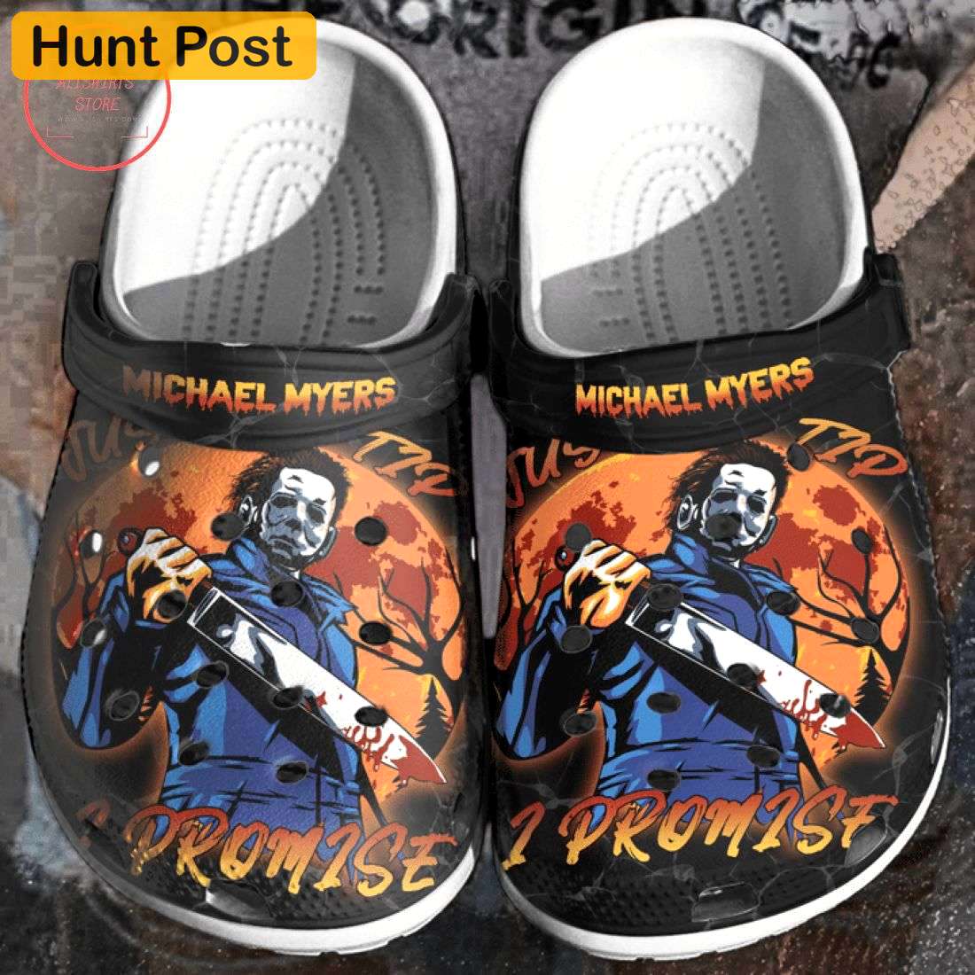 Crocs outfit - michael myers horror halloween crocs clogs crocband shoes - 1428 Crocs Outfit