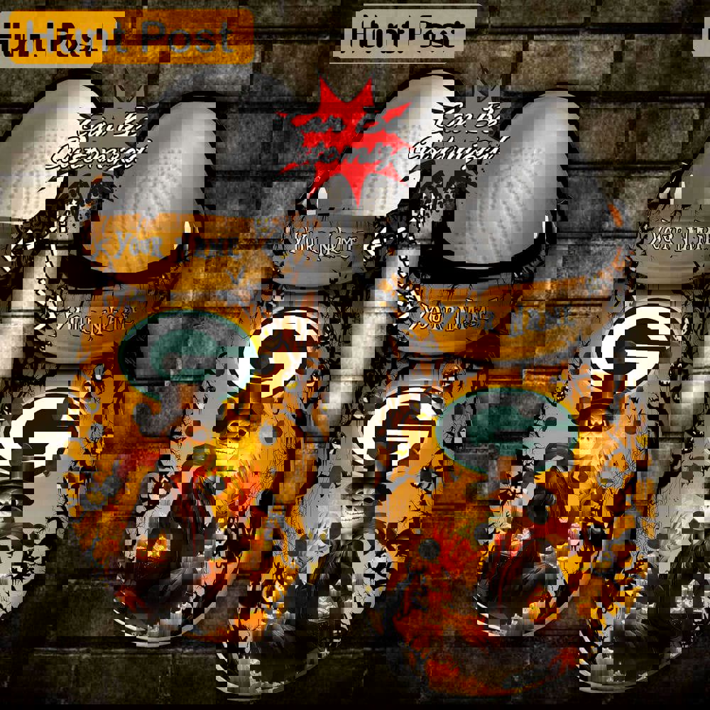 Crocs outfit - personalized green bay packers halloween light nightmare before christmas crocs clogs crocband shoes - 1720 Crocs Outfit