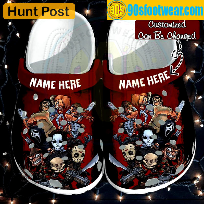Crocs outfit - personalized halloween crocs horror movie halloween classic clogs - 1726 Crocs Outfit