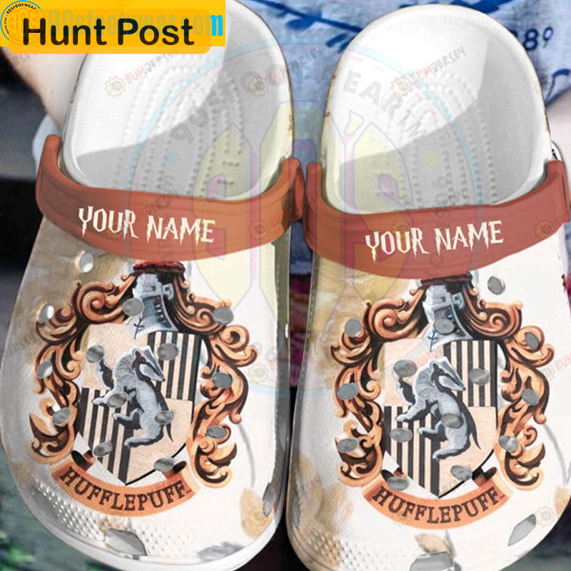 Crocs outfit - personalized harry potter crocs hufflepuff house classic clog shoes - 1737 Crocs Outfit