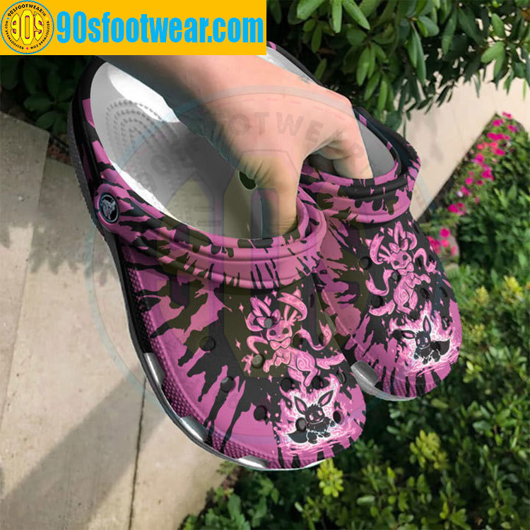 Crocs outfit - pokemon crocs – evolve sylveon custom classic clog - 1891 Crocs Outfit