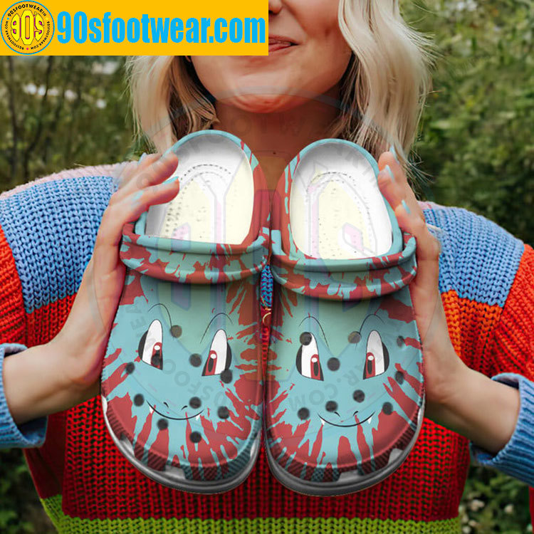 Crocs outfit - pokemon crocs – totodile tie dye face custom classic clog - 1901 Crocs Outfit
