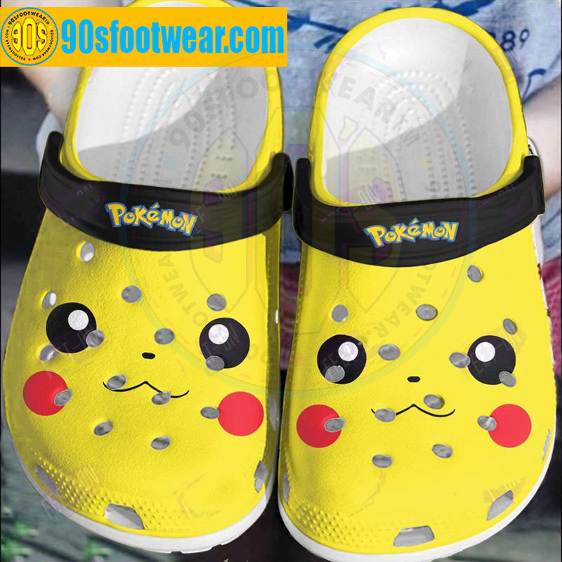 Crocs outfit - pokemon halloween crocs cute pikachu face classic clogs - 1904 Crocs Outfit