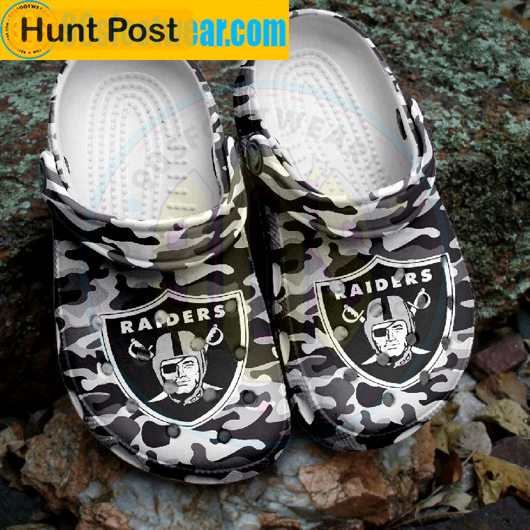 Crocs outfit - raider crocs camouflage las vegas raiders football team custom classic clog - 1959 Crocs Outfit