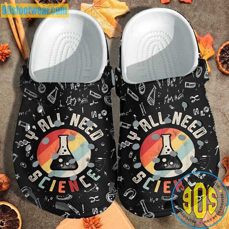 Crocs outfit - teacher crocs – science chemistry teacher clogs - 2162 Crocs Outfit