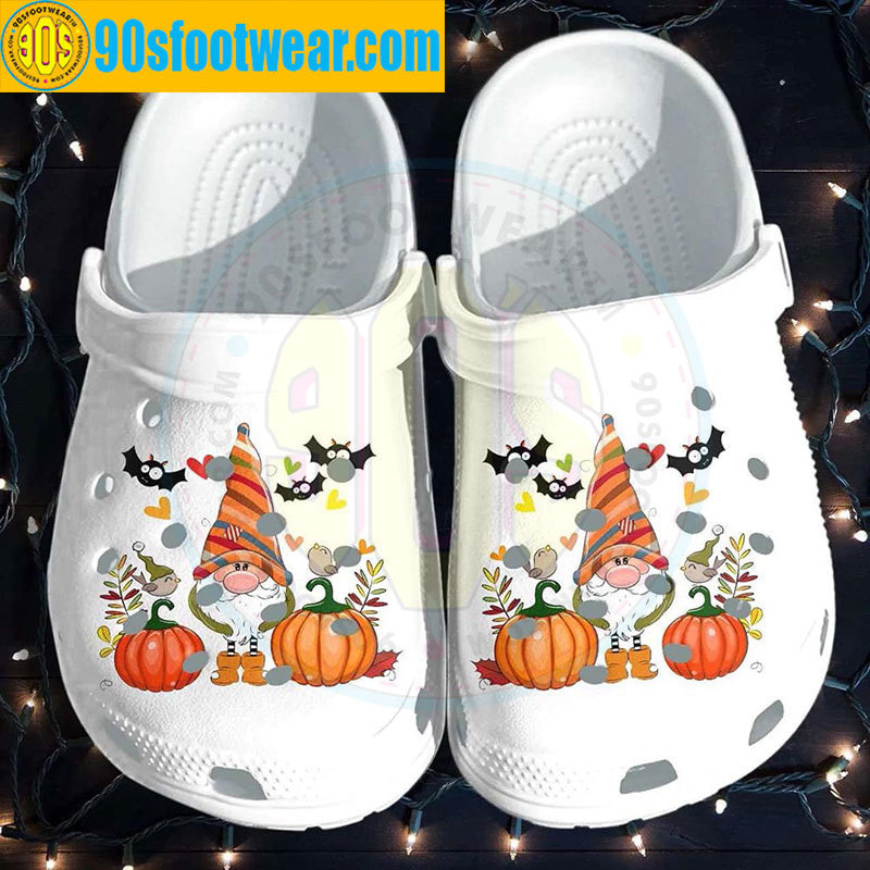 Crocs outfit - thanksgiving crocs cute gnome and pumpkins classic clogs - 2188 Crocs Outfit