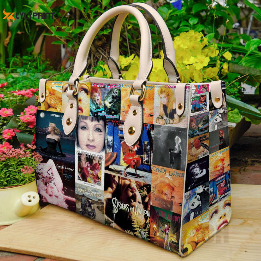 Cyndi lauper 1 leather handbag for women gift 2525 Women Leather Hand Bag