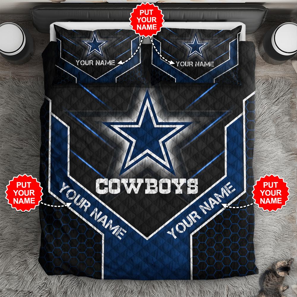 Dallas cowboys personalized   Bedding Sets bedroom idea duvet bedclothes bedspread blankets sheets bed linen covers home decor