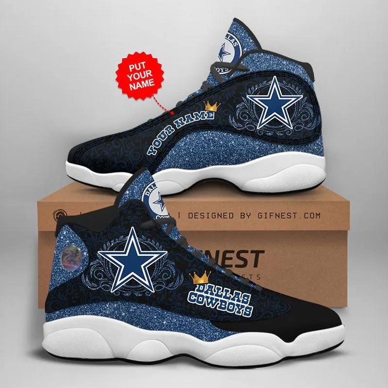 Dallas cowboys personalized sport model 5 Air Jordan 13 Sneakers Full Size Shoes For Fans Gifts For Men Women