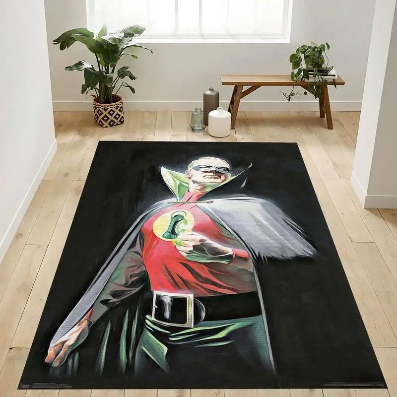 Dc comics the green lantern portrait area rug living room and bed room rug rug regtangle carpet floor decor home decor Rectangle Rug