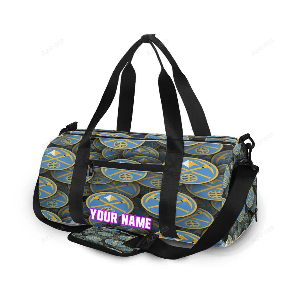 Denver nuggets2 personalized name travel bag gym bag 1874 Travel Bag