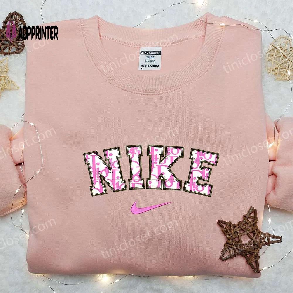 Dior x nike embroidered sweatshirt: best nike-inspired birthday gift ideas Embroidered Shirt