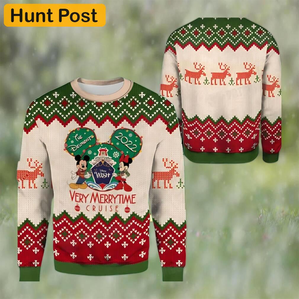 Disney very merrytime cruise ugly christmas sweater mickey mouse gifts Christmas Ugly Sweater