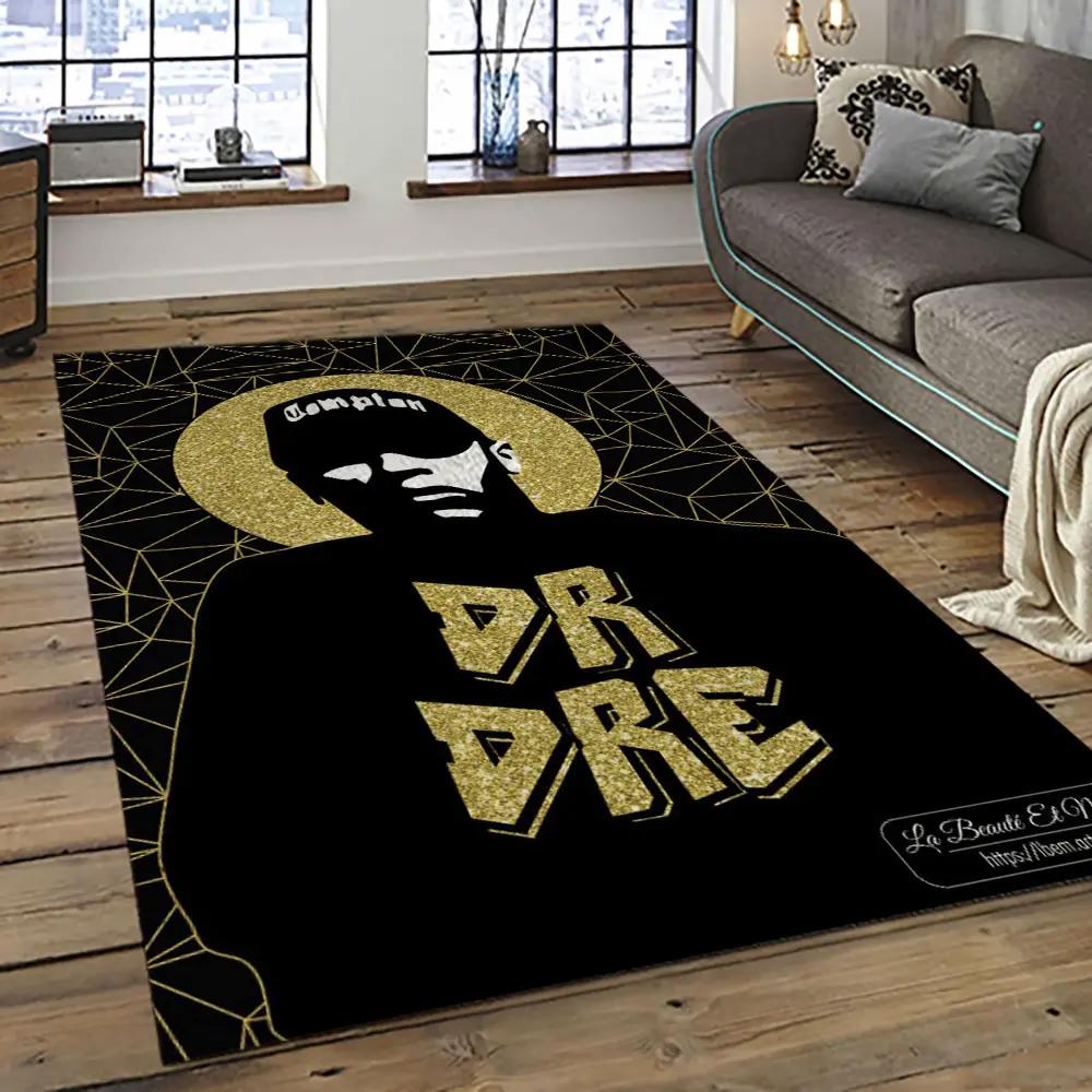 Dr. dre rapper hiphop music retangle carpet area rug home decor best gift for fan and friends dd8 Rectangle Rug
