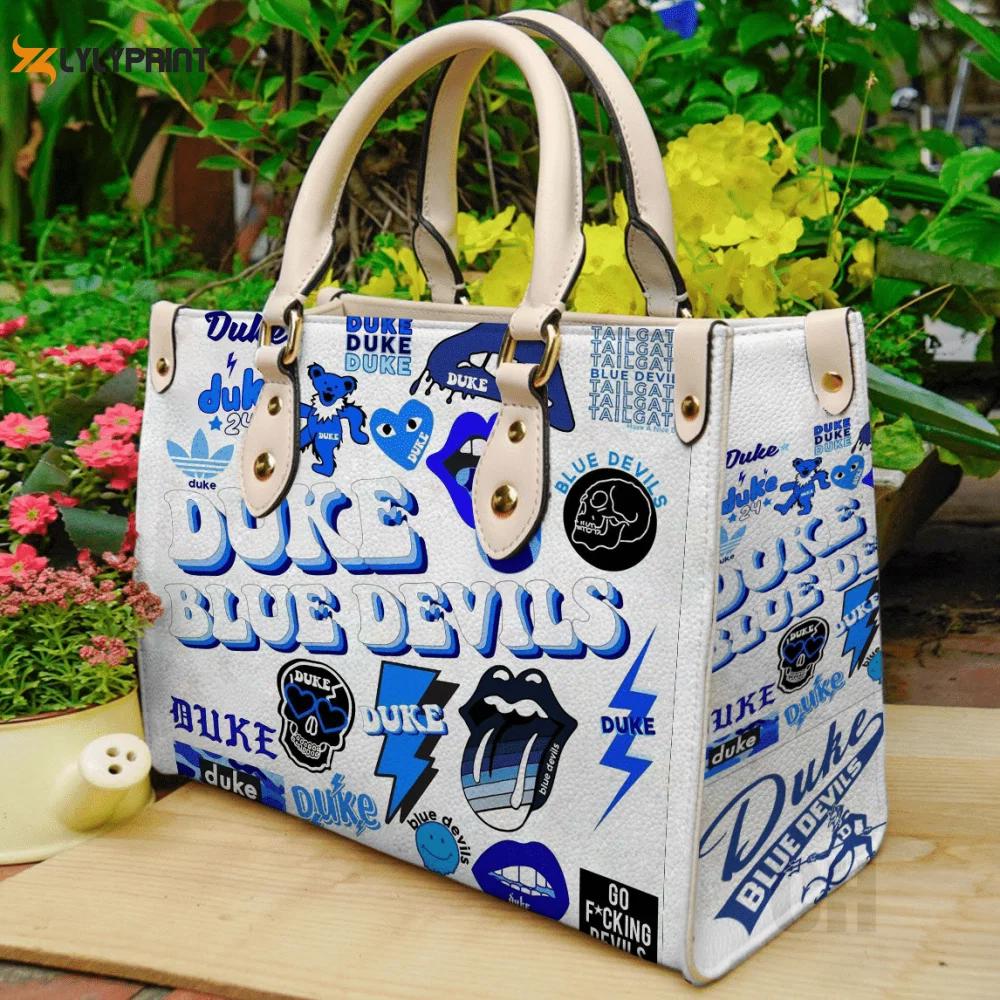 Duke blue devils leather hand bag gift for women’s day – perfect women s day gift! 3176 Women Leather Hand Bag