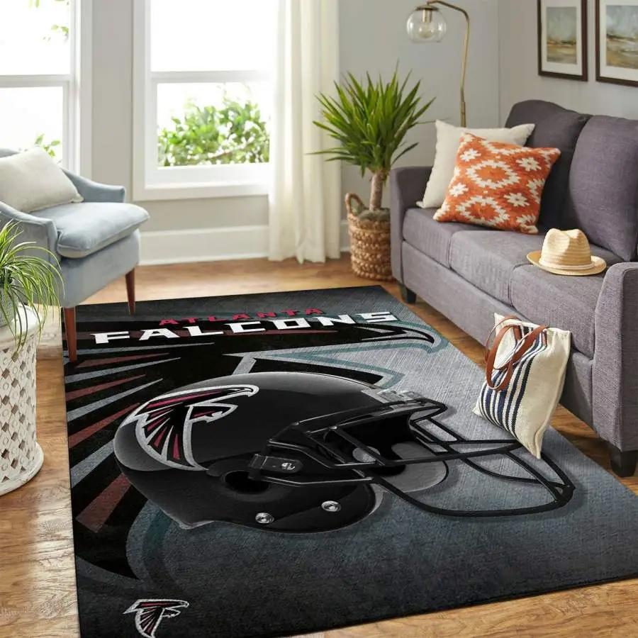 Football rectangle area rugs living room rug home decor area rug living room rug Rectangle Rug