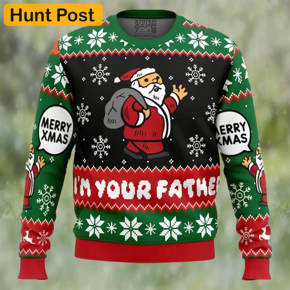 Funny xmas spoiler christmas santa claus ugly christmas sweater Christmas Ugly Sweater