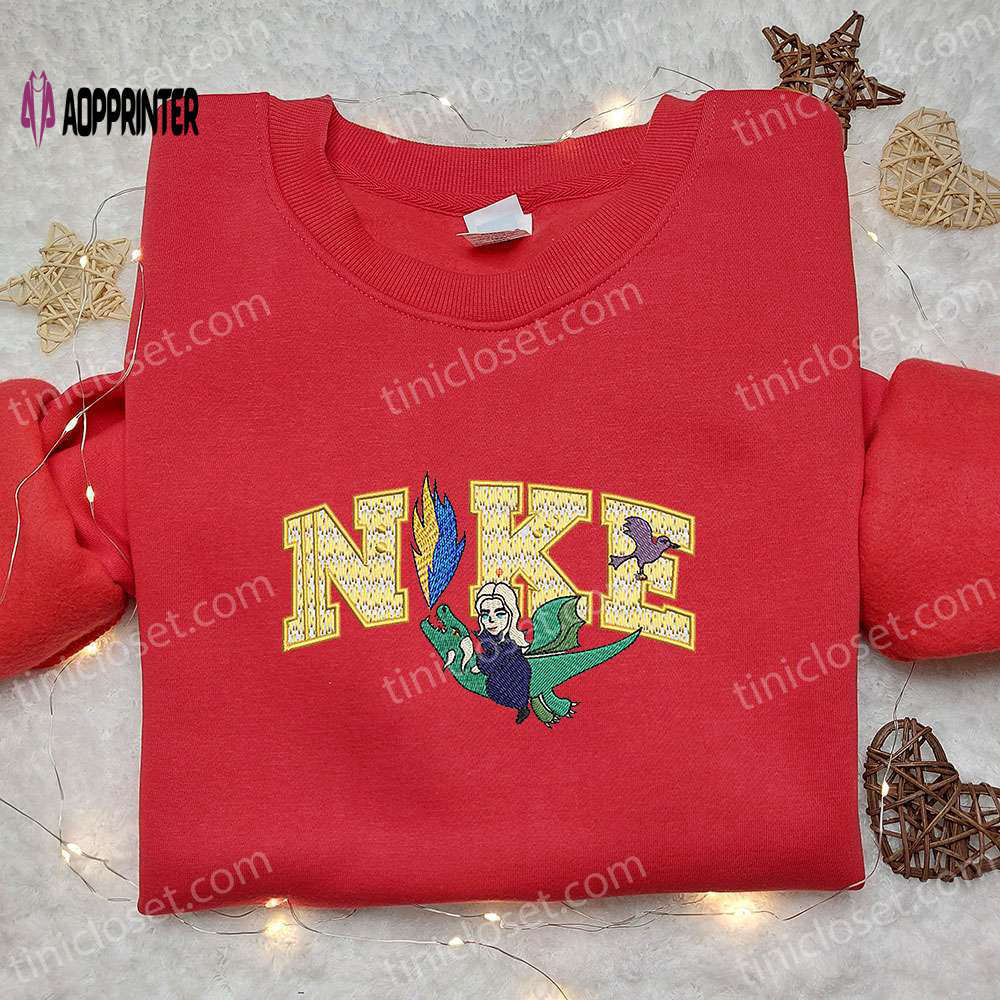 Game of thrones x nike movie embroidered shirt – mother of dragons inspired Embroidered Shirt