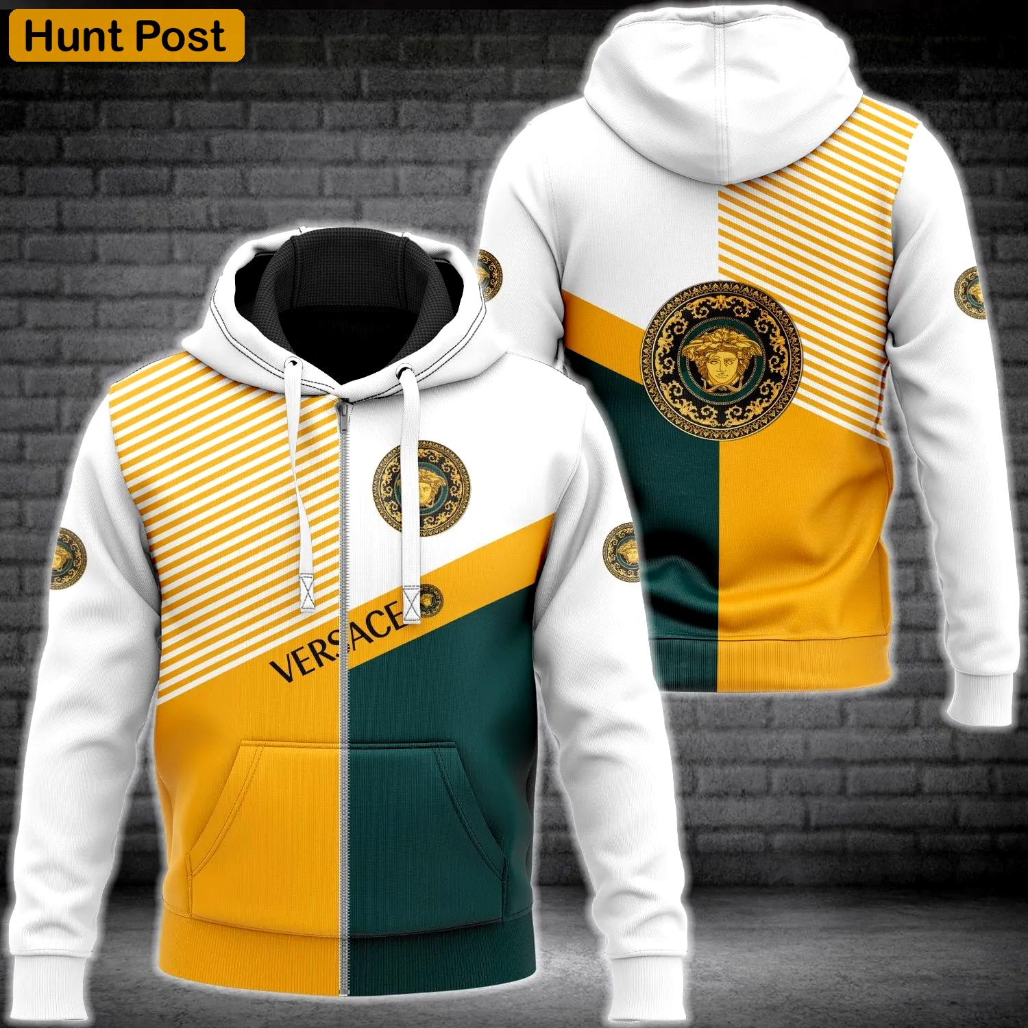 Gianni versace hoodie luxury clothing clothes outfit for men Hoodie 3D