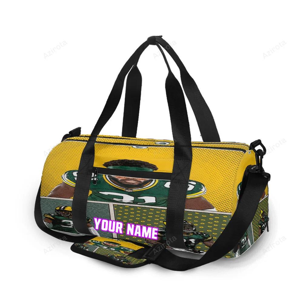 Green bay packers adrian amos no31 personalized name travel bag gym bag 1977 Travel Bag