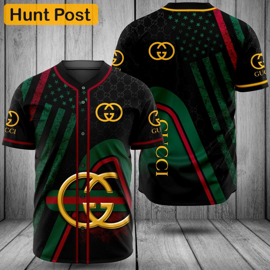 Gucci baseball jersey shirt luxury clothing clothes sport for men women hot 2023 Baseball Jersey Shirt