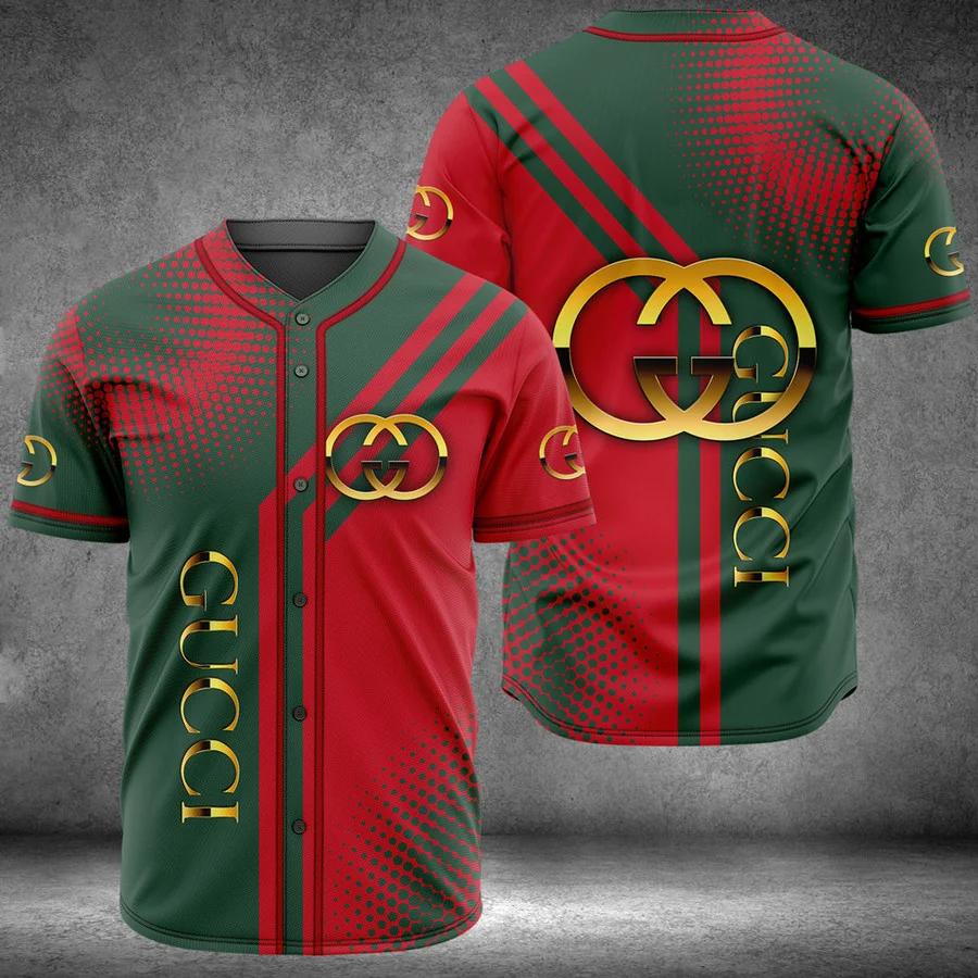 Gucci baseball jersey shirt luxury clothing clothes sport outfit for men women hot 2023 Baseball Jersey Shirt