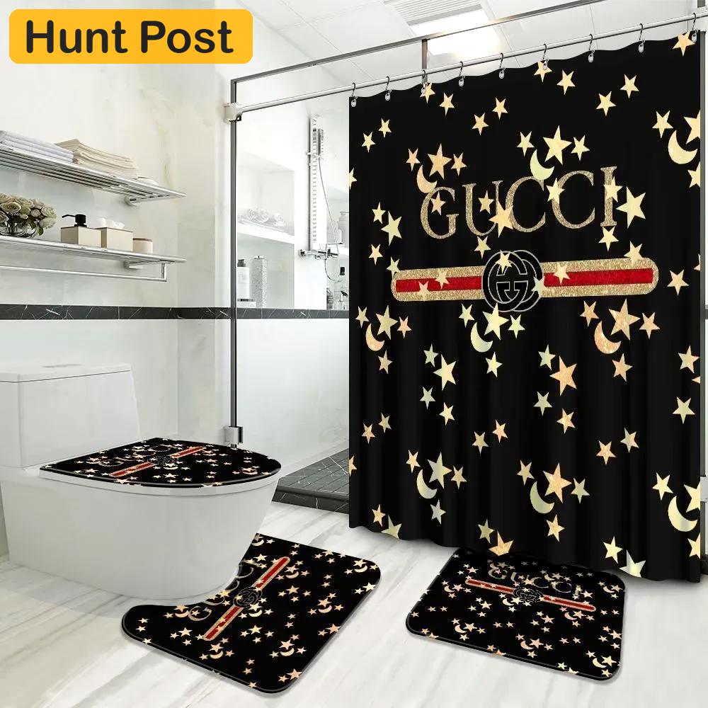 Gucci bath mat luxury fashion brand hypebeast home decor bathroom sets Bathroom Set