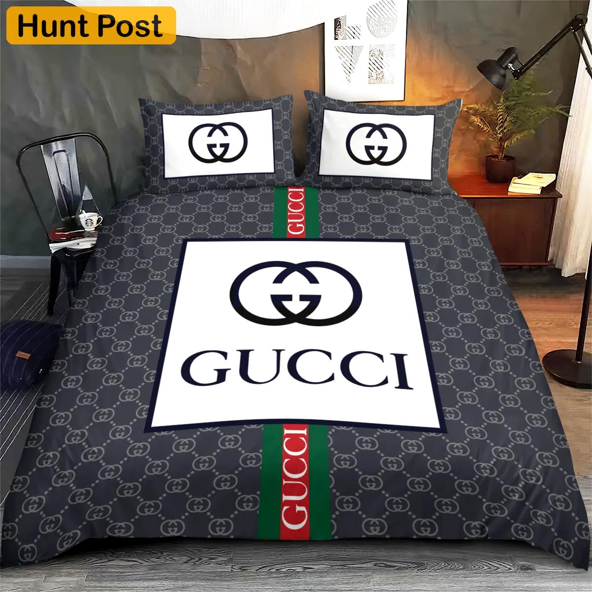 Gucci hot luxury brand high-end new bedding sets, bedroom decor , thanksgiving decorations for home best luxury bed sets gift thankgivings and christmas Bedding Sets