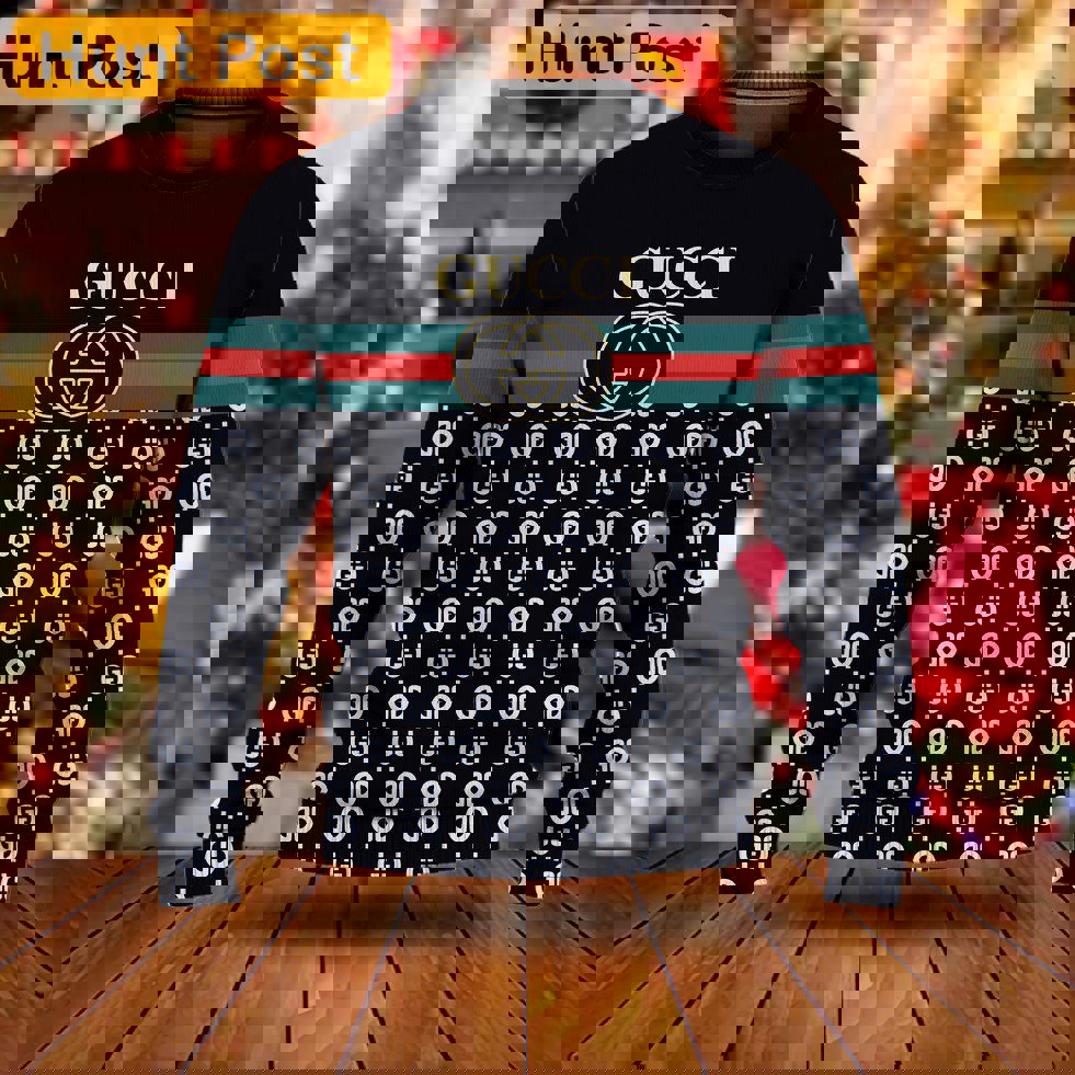 Gucci luxury ugly christmas sweater  hot 2024 style 151 Christmas Ugly Sweater