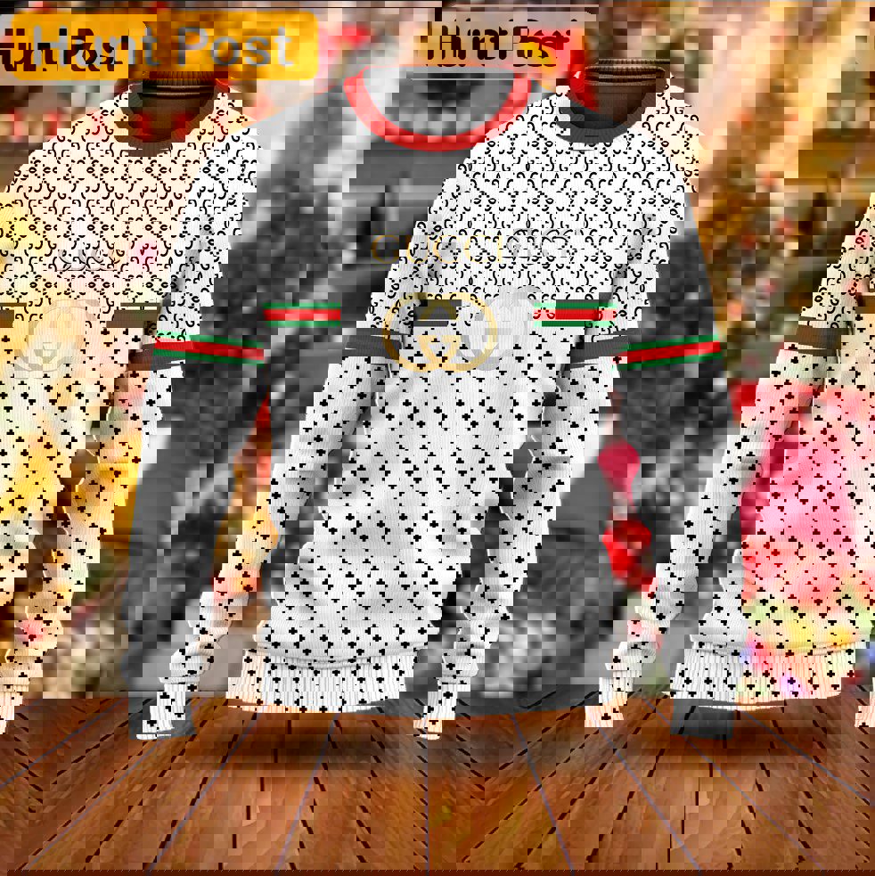 Gucci luxury ugly christmas sweater  hot 2024 style 689 Christmas Ugly Sweater