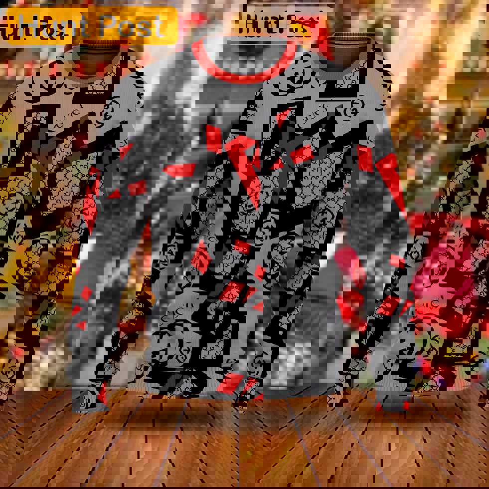 Gucci luxury ugly christmas sweater  hot 2024 style 938 Christmas Ugly Sweater