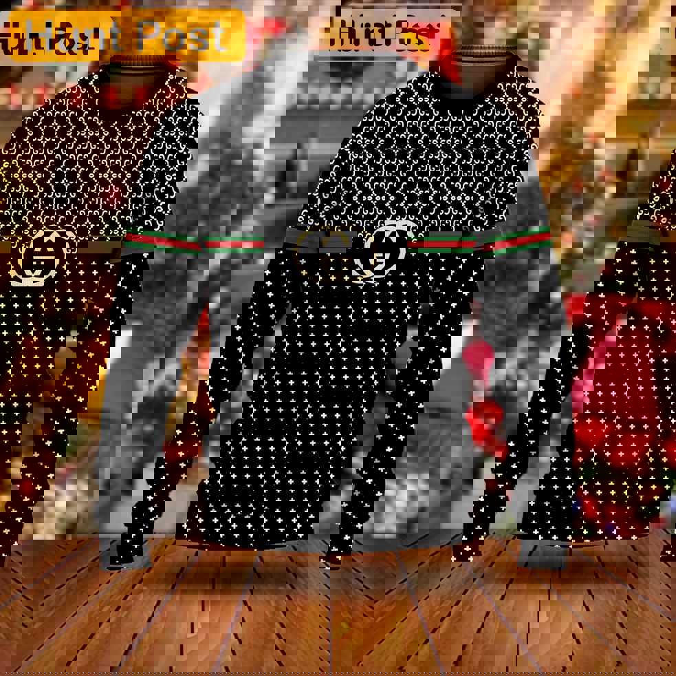 Gucci luxury ugly christmas sweater ucs1007 Christmas Ugly Sweater