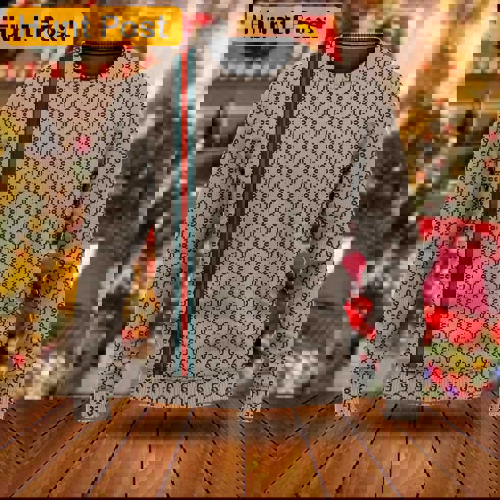 Gucci luxury ugly christmas sweaterhot 2025 style 115 Christmas Ugly Sweater