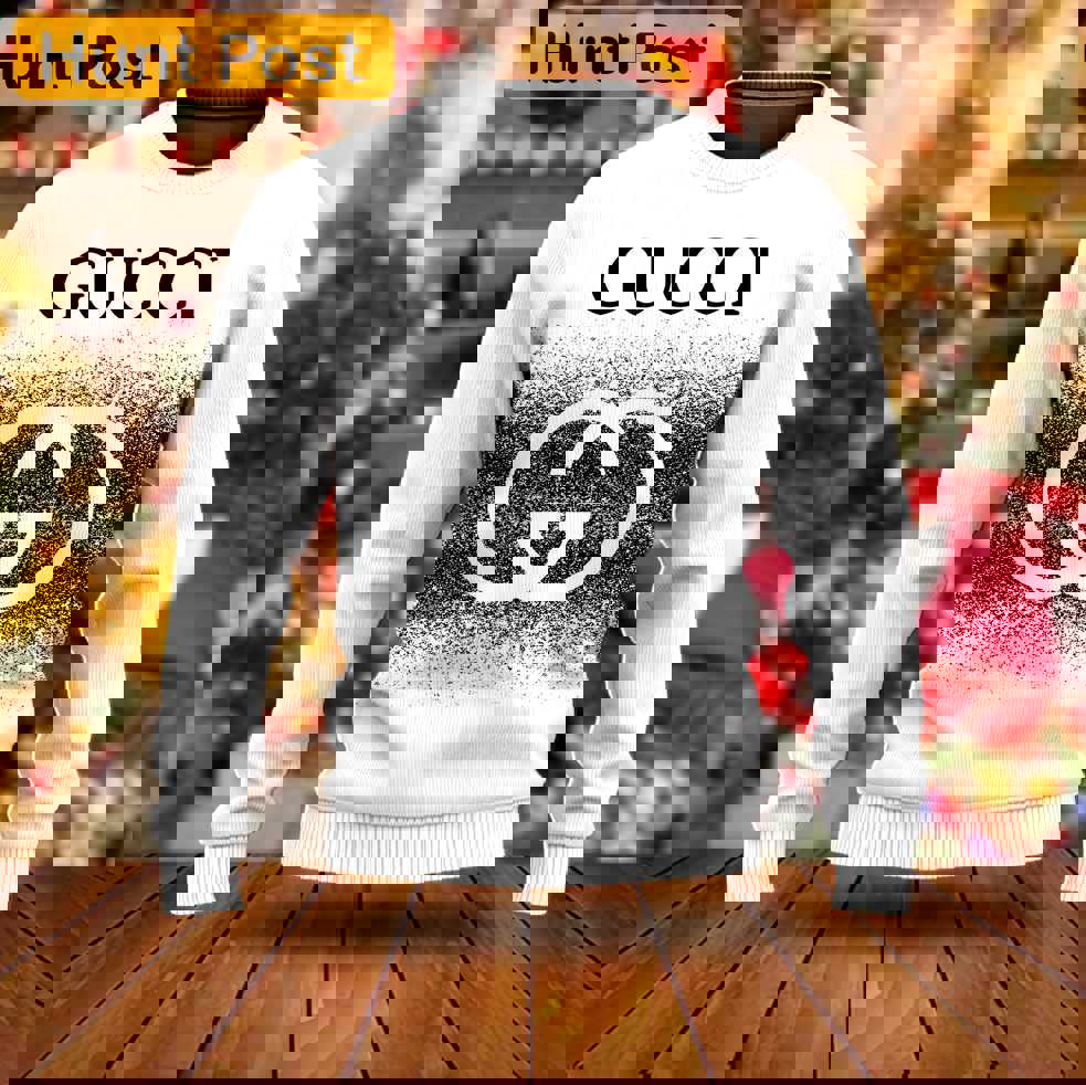 Gucci luxury ugly christmas sweaterhot 2025 style 239 Christmas Ugly Sweater