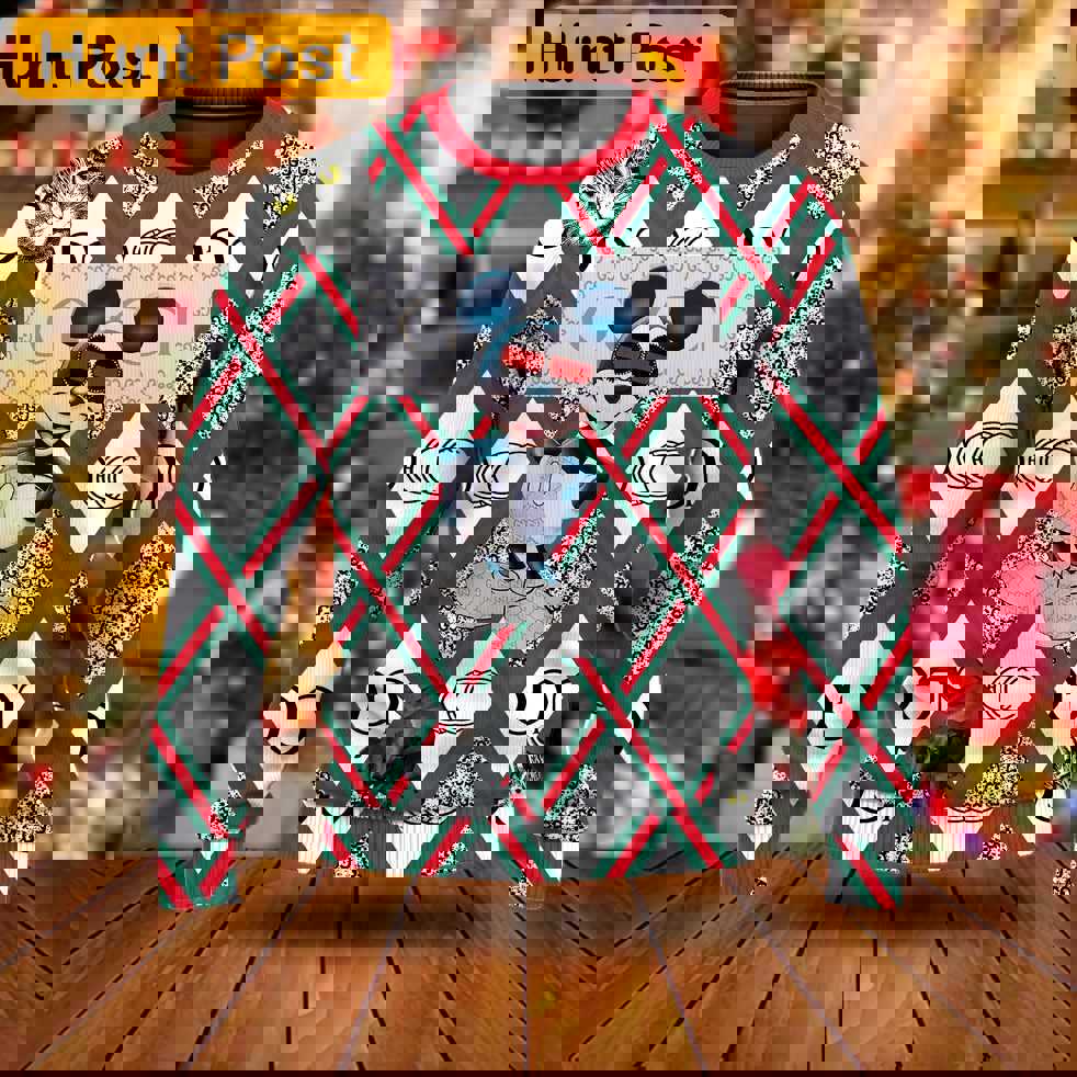 Gucci mickey mouse luxury ugly christmas sweater ucs1011 Christmas Ugly Sweater