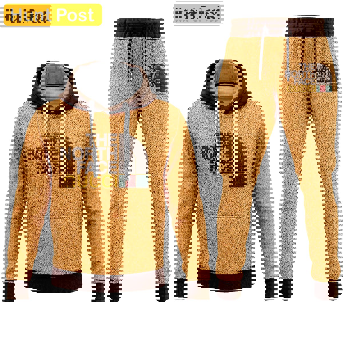 Gucci the north face hoodie sweatpants pants hot 2023 luxury brand clothing clothes outfit for men 27 Hoodie Long Pants 3D Set